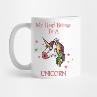 Unicorn Heart Mug